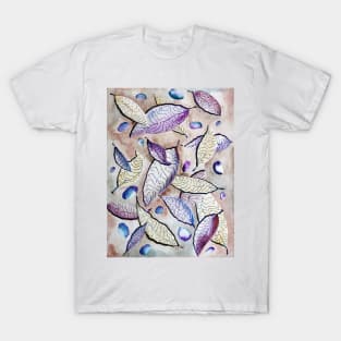 Watercolor Leaves T-Shirt